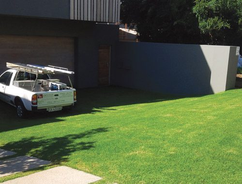Sudpave grassed over
